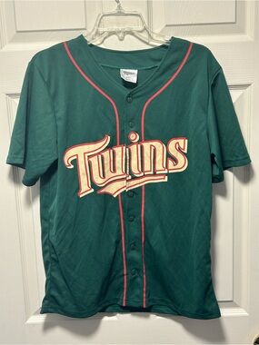 Minnesota Twins SGA Theme Night MLB NHL Minnesota Wild Baseball Jersey Adult S